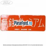Eticheta atentionare limba japoneza Ford Focus 2004-2007 1.6 Ti 115 cp