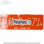 Eticheta atentionare limba japoneza Ford Focus 2019-2023 1.5 EcoBoost 182 cp