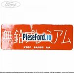 Eticheta atentionare limba japoneza Ford Mondeo 2014-2018 1.5 EcoBoost 160 cp