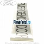 Eticheta avertizare iesire usa siguranta Ford Transit 2000-2006 2.0 DI 86 cp F3FA diesel