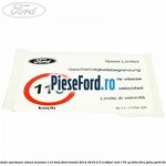 Eticheta avertizare viteza maxima 110 kmh Ford Transit 2014-2018 2.0 EcoBlue RWD 170 cp BLHA, BLRA, YNHA, YNR6 diesel
