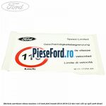 Eticheta avertizare viteza maxima 110 kmh Ford Transit 2014-2018 2.2 TDCi RWD 125 cp