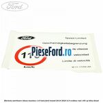 Eticheta avertizare viteza maxima 110 kmh Ford Transit 2019-2023 2.0 EcoBlue RWD 165 cp