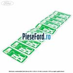 Eticheta Combustibil Ford Focus 2011-2014 1.6 TDCi ECOnetic 105 cp