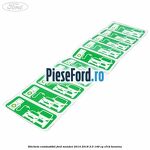Eticheta Combustibil Ford Mondeo 2014-2018 2.5 149 cp