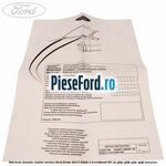 Eticheta dovada revizie service Ford Fiesta 2017-2023 1.0 EcoBoost 85 cp Q0JA, Q0JB, Q0JC, Q0JD benzina