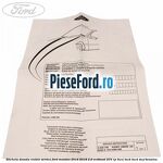 Eticheta dovada revizie service Ford Mondeo 2014-2018 2.0 EcoBoost 203 cp