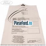 Eticheta dovada revizie service Ford Transit Connect 2013-2018 1.0 EcoBoost 100 cp