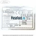 Eticheta informare incalzire programabila Ford S-Max 2007-2014 2.2 TDCi 200 cp