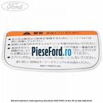 Eticheta informare limba Japoneza Ford Fiesta 2005-2008 1.6 TDCi 90 cp HHJA, HHJB diesel