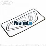 Eticheta informare maner interior usa fata stanga Ford Transit 2014-2018 2.2 TDCi 4x4 155 cp