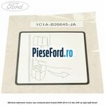 Eticheta informare maner usa culisanta Ford Transit 2006-2014 3.2 TDCi 200 cp