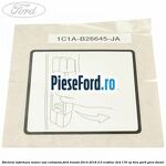 Eticheta informare maner usa culisanta Ford Transit 2014-2018 2.0 EcoBlue 4x4 170 cp BLRA, YNR6, YNRA diesel