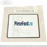 Eticheta informare maner usa culisanta Ford Transit 2014-2018 2.0 EcoBlue RWD 130 cp