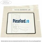 Eticheta informare maner usa culisanta Ford Transit 2014-2018 2.2 TDCi 125 cp