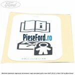 Eticheta informare siguranta incuietoare copil usa spate Ford S-Max 2007-2014 1.8 TDCi 100 cp