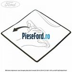 Eticheta informare usa dreapta fata Ford Transit 2014-2018 2.2 TDCi 100 cp