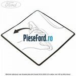 Eticheta informare usa dreapta fata Ford Transit 2019-2023 2.0 EcoBlue RWD 165 cp