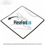 Eticheta informare usa dreapta fata Ford Transit 2019-2023 E-TRANSIT RWD 269  cp