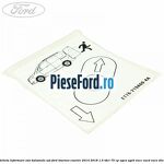 Eticheta informare van balamale usi Ford Tourneo Courier 2014-2018 1.5 TDCi 75 cp