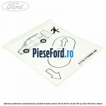 Eticheta informare van balamale usi Ford Transit Courier 2014-2018 1.6 TDCi 95 cp T3CA, T3CB, T3CC diesel