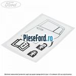 Eticheta instructiuni protectie copii usa spate stanga Ford B-Max 1.0 EcoBoost 120 cp