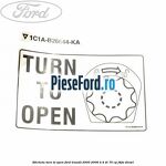 Eticheta Turn to open Ford Transit 2000-2006 2.4 DI 75 cp