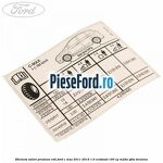 Eticheta valori presiune roti Ford C-Max 2011-2015 1.0 EcoBoost 100 cp