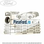Eticheta valori presiune roti Ford Focus 2004-2007 1.6 TDCi 109 cp