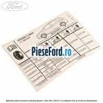 Eticheta valori presiune roti Ford Grand C-Max 2011-2015 1.0 EcoBoost 125 cp