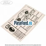 Eticheta valori presiune roti Ford Kuga 2008-2012 2.0 TDCi 4x4 136 cp