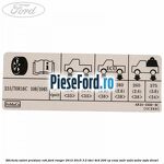 Eticheta valori presiune roti Ford Ranger 2012-2015 3.2 TDCi 4x4 200 cp
