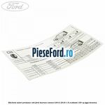 Eticheta valori presiune roti Ford Tourneo Connect 2013-2018 1.6 EcoBoost 150 cp