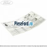 Eticheta valori presiune roti Ford Tourneo Connect 2019-2023 1.0 EcoBoost 100 cp