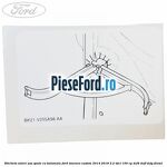 Eticheta valori usa spate cu balamale Ford Tourneo Custom 2014-2018 2.2 TDCi 100 cp