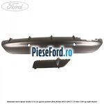 Extensie bara spate model 3 RS cu gaura senzor Ford Fiesta 2013-2017 1.5 TDCi 100 cp