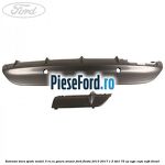 Extensie bara spate model 3 RS cu gaura senzor Ford Fiesta 2013-2017 1.5 TDCi 75 cp
