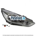 Far dreapta adaptiv Bi-Xenon, fundal crom Ford Focus 2014-2018 1.6 Ti 85 cp