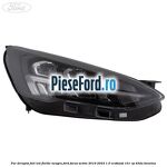 Far dreapta full LED finitie neagra Ford Focus Active 2019-2023 1.0 EcoBoost 101 cp