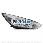 Far dreapta halogen, fundal crom cu DRL Ford Focus 2014-2018 1.5 EcoBoost 182 cp