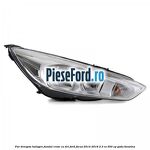 Far dreapta halogen, fundal crom cu DRL Ford Focus 2014-2018 2.3 RS 350 cp