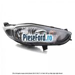 Far dreapta negru Ford Fiesta 2013-2017 1.6 TDCi 95 cp