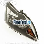Far H1/H7 dreapta negru Ford Focus 2008-2011 1.6 Ti 115 cp