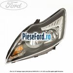 Far H1/H7 stanga negru Ford Focus 2008-2011 1.8 125 cp