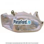 Far H4 dreapta cu semnalizator Ford Escort 1995-1998 1.8 16V 115 cp