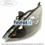 Far H7/H1 stanga negru reglaj electric 10/2001-05/2005 Ford Focus 1998-2004 1.8 TDCi 100 cp