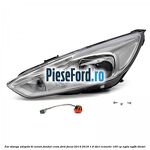 Far stanga adaptiv Bi-Xenon, fundal crom Ford Focus 2014-2018 1.6 TDCi ECOnetic 105 cp