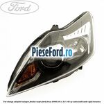 Far stanga adaptiv halogen fundal negru Ford Focus 2008-2011 2.0 145 cp