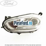 Far stanga argintiu cu led Ford Fiesta 2013-2017 1.0 65 cp