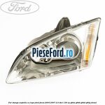 Far stanga argintiu cu lupa Ford Focus 2004-2007 2.0 TDCi 136 cp